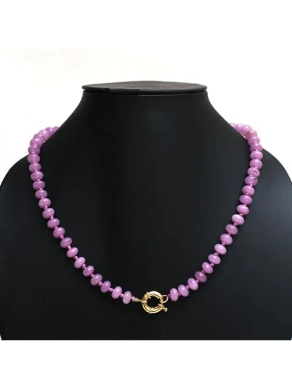 Colorful Beaded Gemstone Necklace for Women | Boho Pastel Choker Jewelry